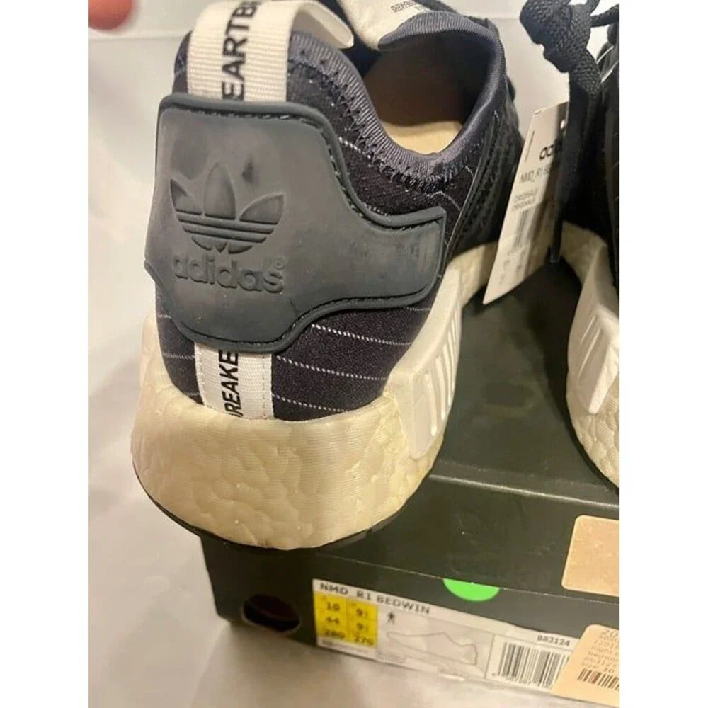 adidas NMD R1 x Bedwin & The Heartbreakers – Black – Men’s 10 NEW (yellowing)